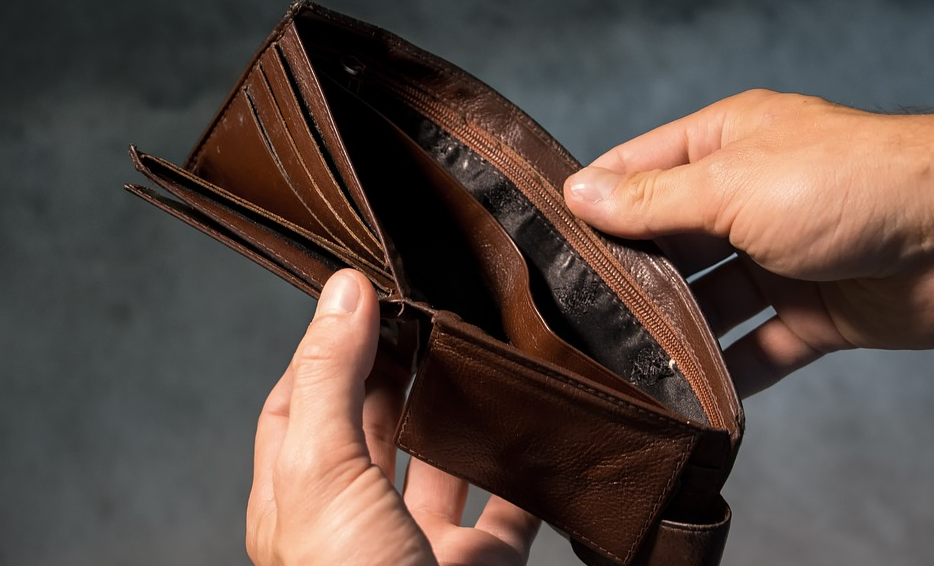 brown wallet